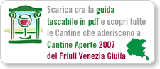 Scarica la guida in pdf di Cantine Aperte 2007 del Friuli Venezia Giulia